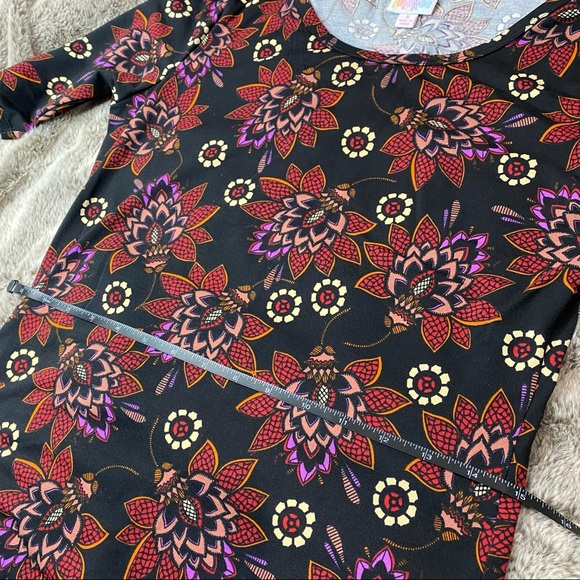 LuLaRoe Julia Dress Floral Print - Picture 4 of 4